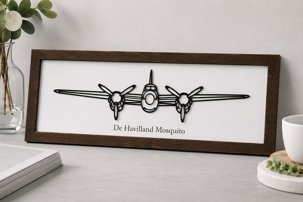 De Havilland Mosquito Aircraft Sign
