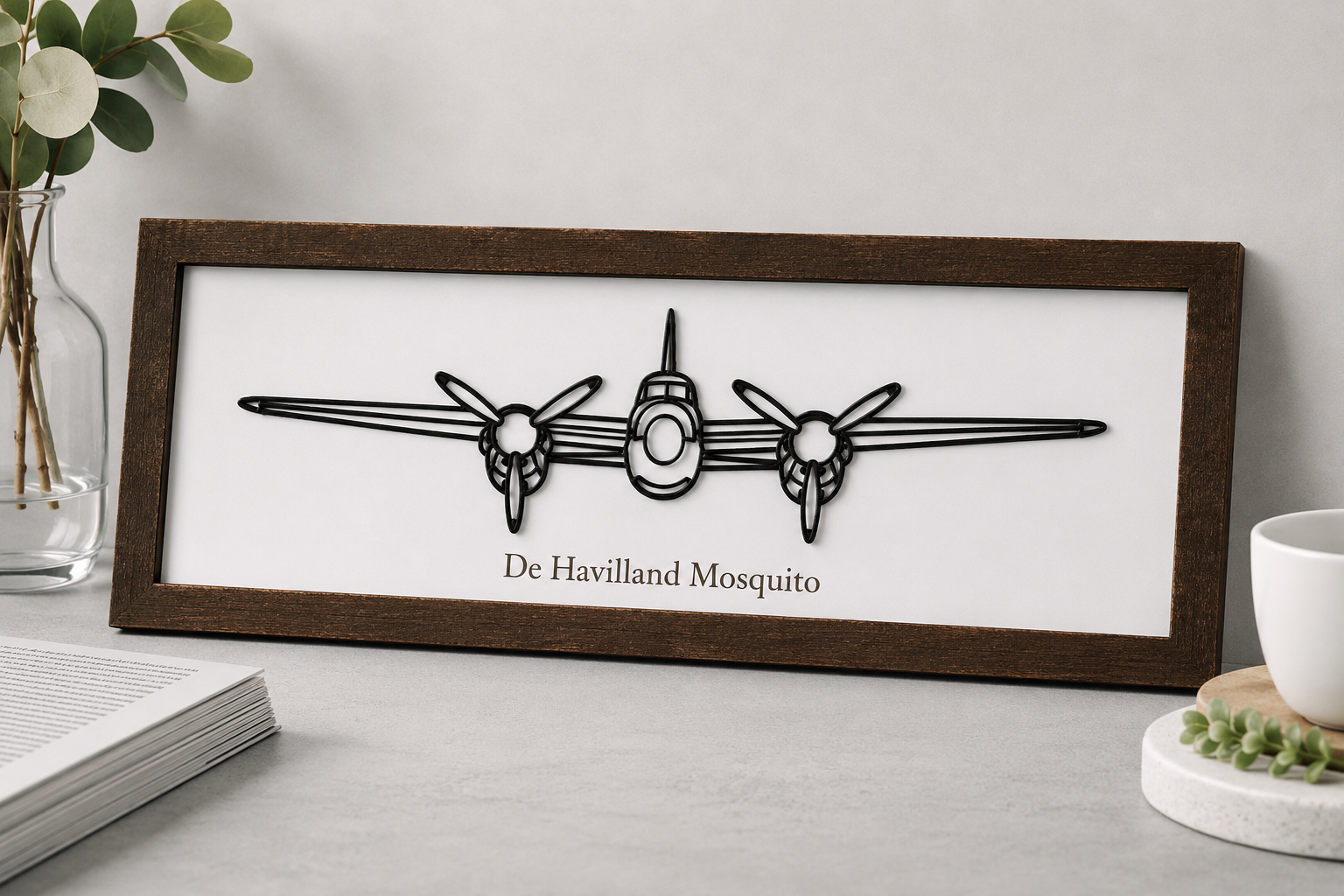 De Havilland Mosquito Aircraft Sign