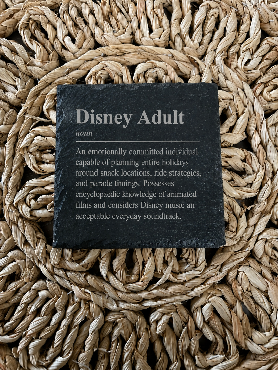 Disney Adult Slate Coaster