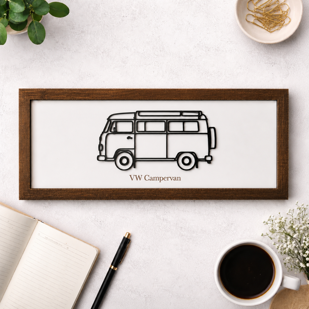 VW Campervan Sign