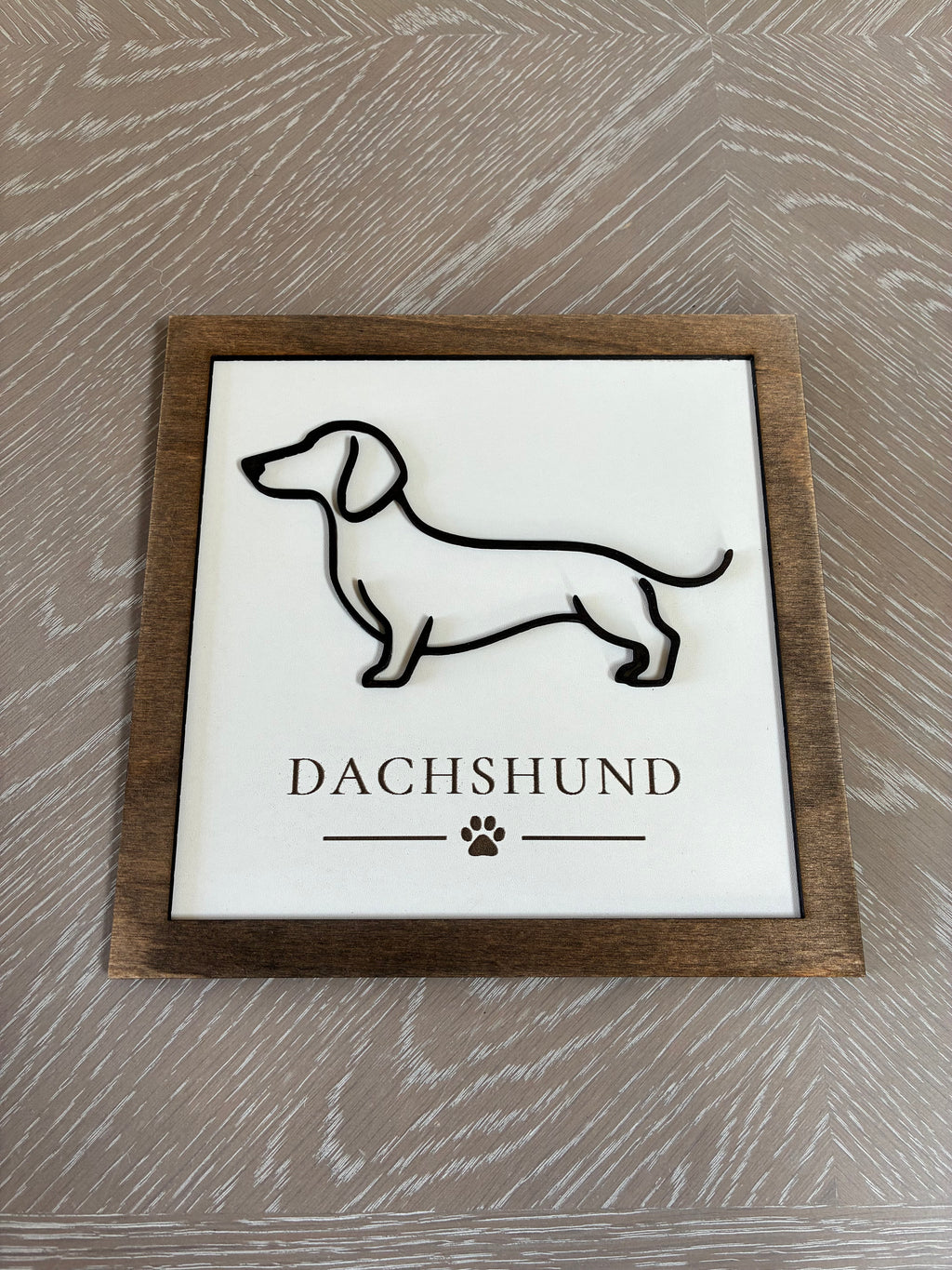 Dachshund Sign