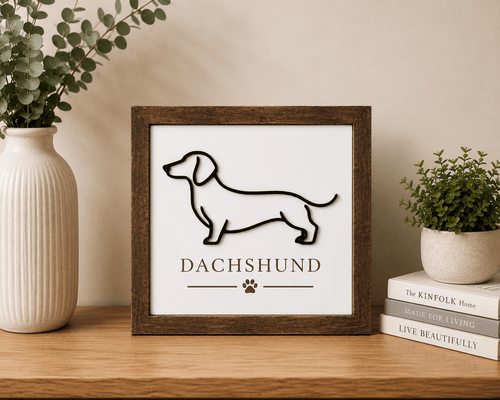 Dachshund Sign - From The Workshop