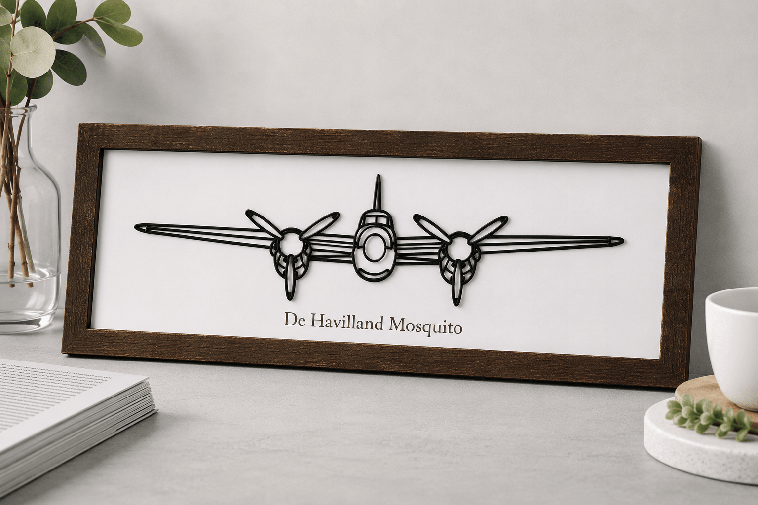 De Havilland Mosquito Aircraft Sign - From The Workshop