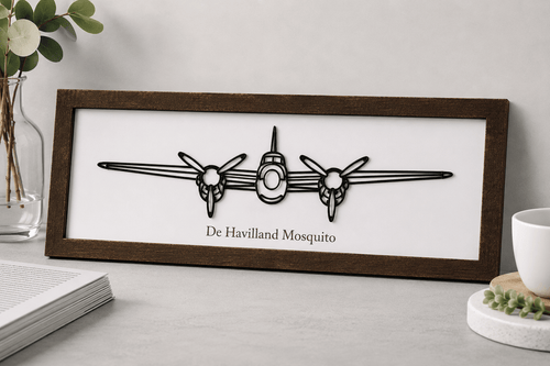De Havilland Mosquito Aircraft Sign - From The Workshop
