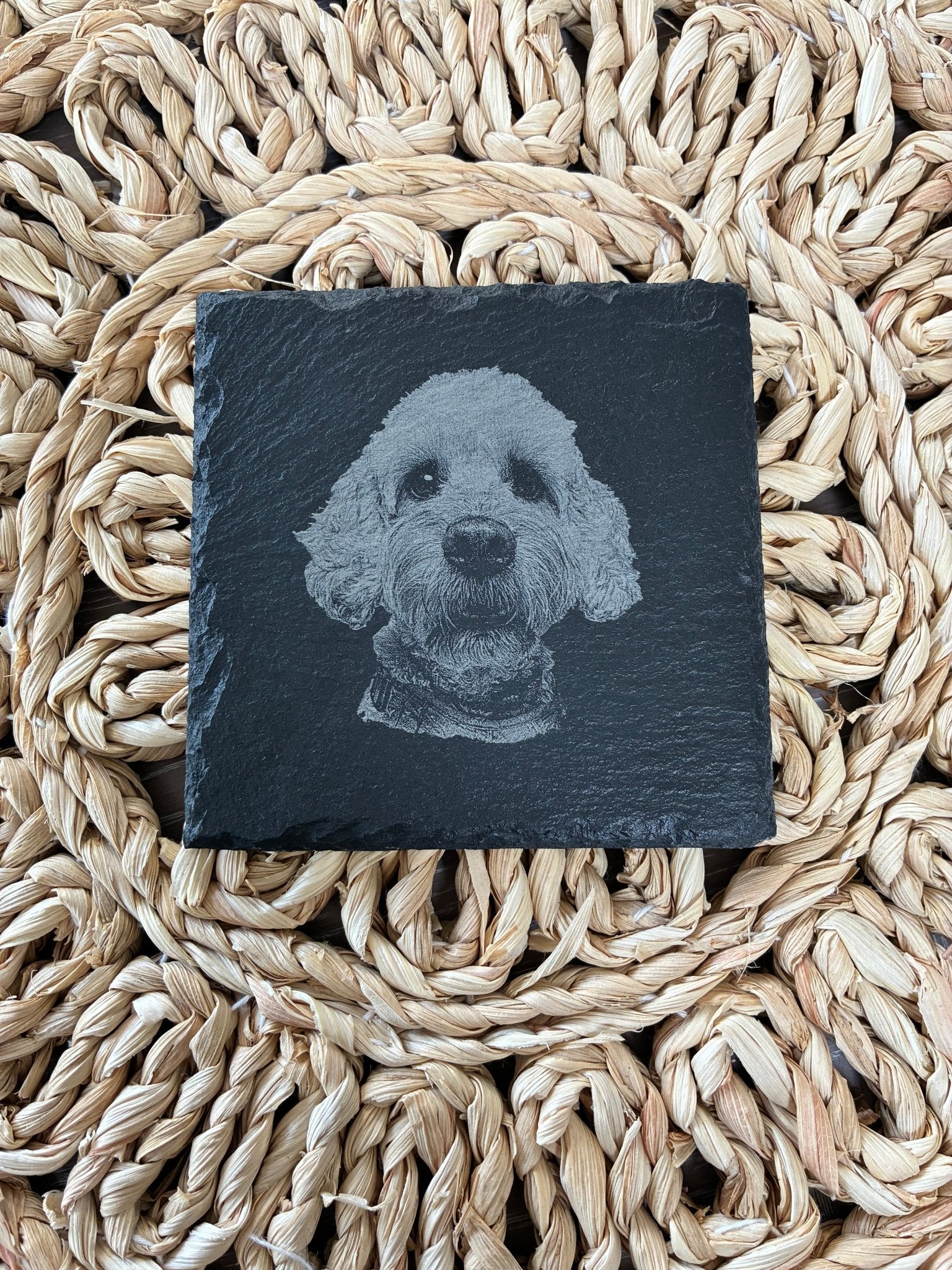 Personalised Pet Coaster - From The Workshop