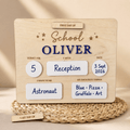 Personalised Reusable First & Last Day of School Board - From The Workshop